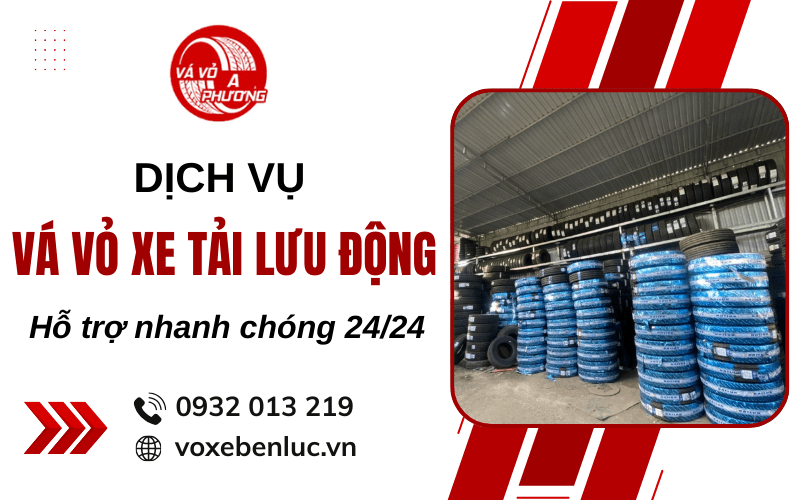 vá vỏ xe tải lưu động