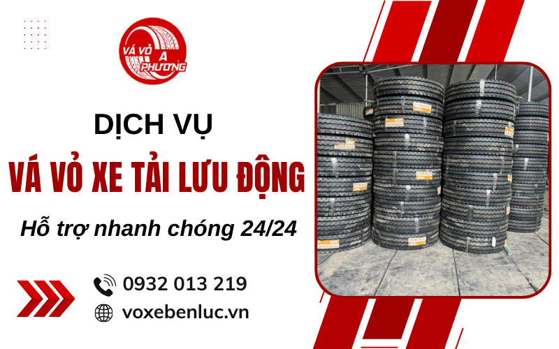 vá vỏ xe tải lưu động