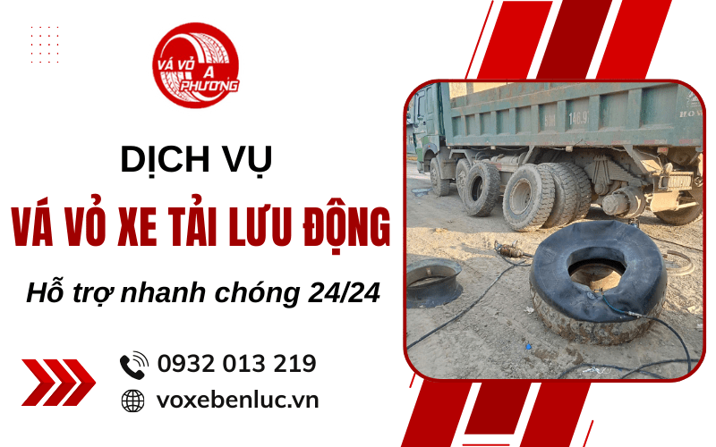 vá vỏ xe tải lưu động