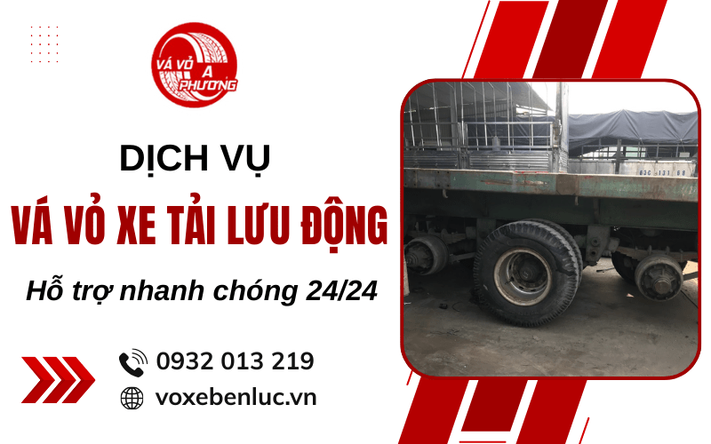 vá vỏ xe tải lưu động