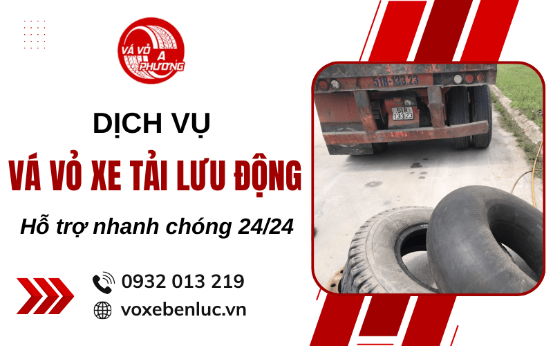 vá vỏ xe tải lưu động