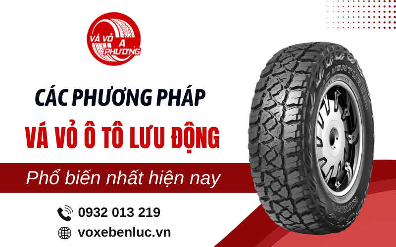 vá vỏ ô tô lưu động